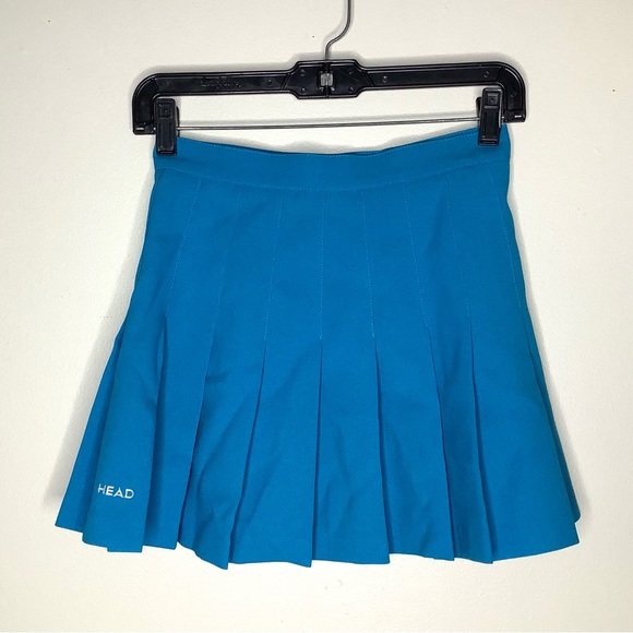 Head Dresses & Skirts - < Vintage HEAD Blue Pleated Tennis Skirt >